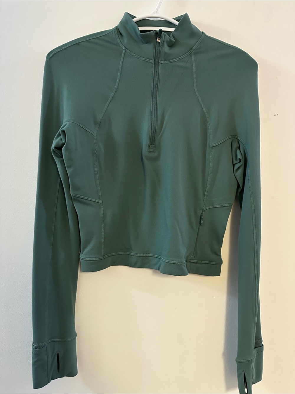Lululemon It’s Rulu, Run Cropped Half Zip